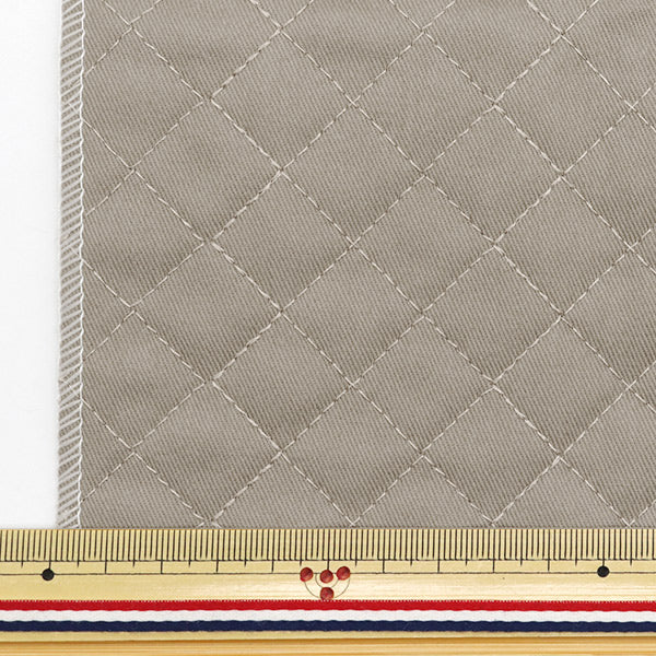 천・원단 "물을 아주 잘 격퇴하는 슈퍼 워터 레피니트 트 와이 퀼트컷 천 약 135cm x 50cm Silver CQPL-TWTC-SIL"