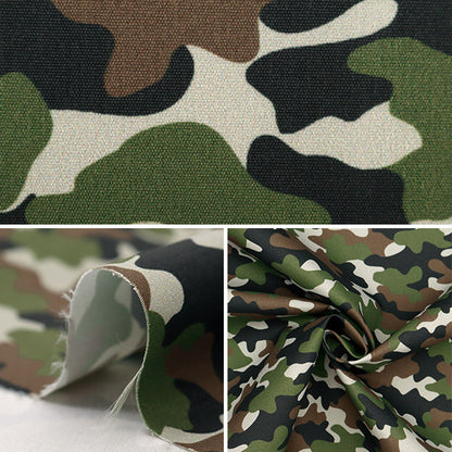 【数量5から】 生地 『すごく水をはじく超撥水ポリエステル メイサイ カーキ HP-CAMO-KH』