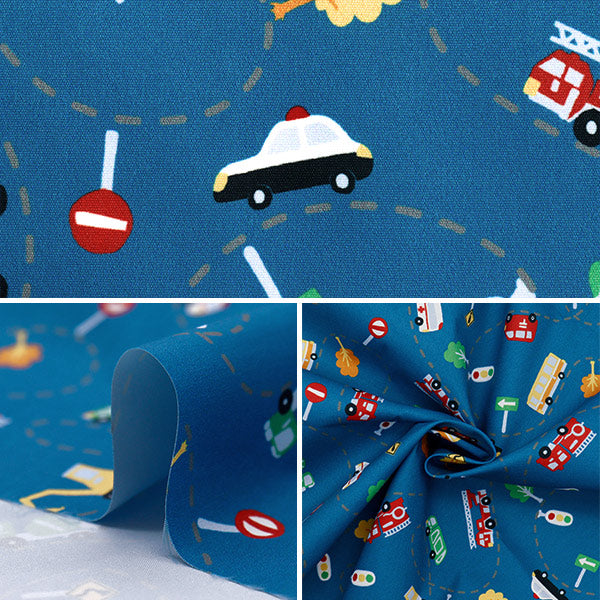 Tela "Antibacteriano, desodorizante, súper repelente al agua, repele el agua.Poliéster cortada Tela Aprox. Auto de trabajo de 135 cm x 100 cm Navy C-HP-SC-VE-NV"