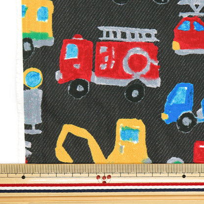 Tela "Antibacteriano, desodorizante, súper repelente al agua, repele el agua.Poliéster cortada Tela Aprox. 135 cm x 100 cm CRAYON CAR NEGRO C-HP-SC-CR-BK"