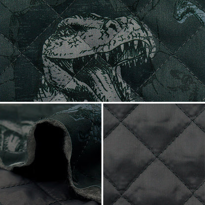 الأقمشة "لحاف بوليستر مضاد للبكتيريا ، حافز فائقة الماء الذي يصد الماء قماش مقطوع تقريبا. 128 سم × 80 سم فحم الديناصور CQHP-SC-DI-CH"