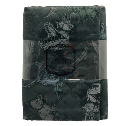 الأقمشة "لحاف بوليستر مضاد للبكتيريا ، حافز فائقة الماء الذي يصد الماء قماش مقطوع تقريبا. 128 سم × 80 سم فحم الديناصور CQHP-SC-DI-CH"