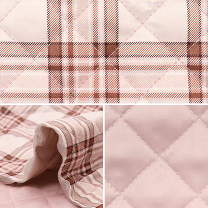 الأقمشة "لحاف بوليستر مضاد للبكتيريا ، حافز فائقة الماء الذي يصد الماء قماش مقطوع تقريبا. 128 سم × 80 سم تحقق من Pink CQHP-SC-CH-PK"