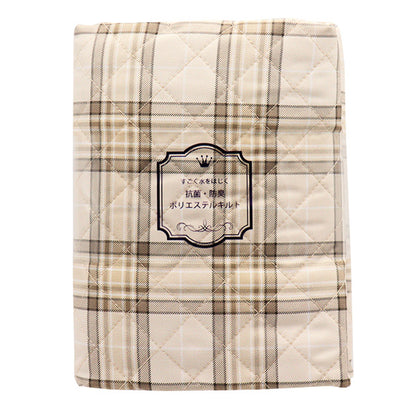 الأقمشة "لحاف بوليستر مضاد للبكتيريا ، حافز فائقة الماء الذي يصد الماء قماش مقطوع تقريبا. 128 سم × 80 سم تحقق من Beige CQHP-SC-CH-BE"