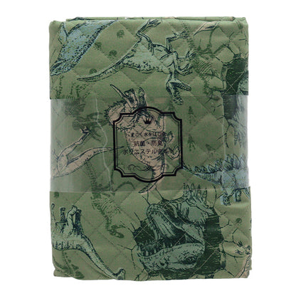 الأقمشة "لحاف بوليستر مضاد للبكتيريا ، حافز فائقة الماء الذي يصد الماء قماش مقطوع تقريبا. 128 سم × 80 سم ديناصور أخضر CQHP-SC-DI-GR"