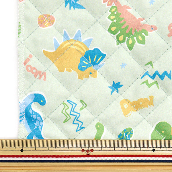 الأقمشة "لحاف بوليستر مضاد للبكتيريا ، حافز فائقة الماء الذي يصد الماء قماش مقطوع تقريبا. 128 سم × 80 سم ديناصور أخضر CQHP-SC-CO-GR"