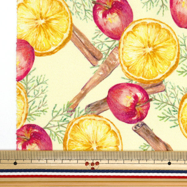 Tela "Super agua repelente"Poliéster Pattern Designer Maya Series secas frutas cortada Tela Aprox. 135 cm x 100 cm Cinma-Dr"