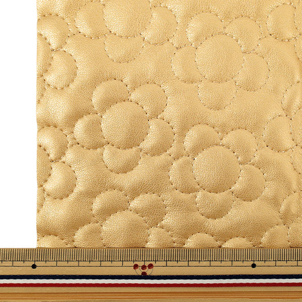 الأقمشة "لحاف الجلد الاصطناعيقماش مقطوع زهرة تقريبا. 65 × 80 سم CQ-GO-FL-GD"