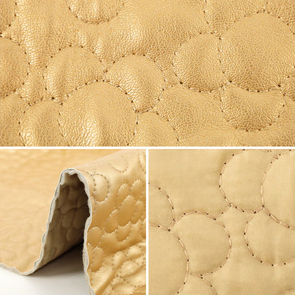 الأقمشة "لحاف الجلد الاصطناعيقماش مقطوع زهرة تقريبا. 65 × 80 سم CQ-GO-FL-GD"