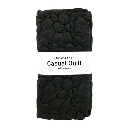 الأقمشة "النقبة غير الرسمية"قماش مقطوع زهرة كبيرة تقريبا. 50 × 80 سم أسود CQ-CA-1BK"