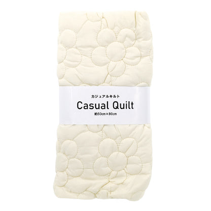 الأقمشة "النقبة غير الرسمية"قماش مقطوع زهرة كبيرة تقريبا. 50 × 80 سم أبيض CQ-CA-1WH"