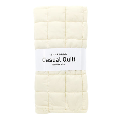 生地 『カジュアルキルトカットクロス 正方形 約50×80cm ホワイト CQ-CA-2WH』