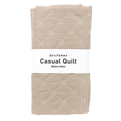 Stoff "Casual Kilt"Stoffstück Glitzernde ca. 65 x 80 cm Mocha CQ-CA-6MC"