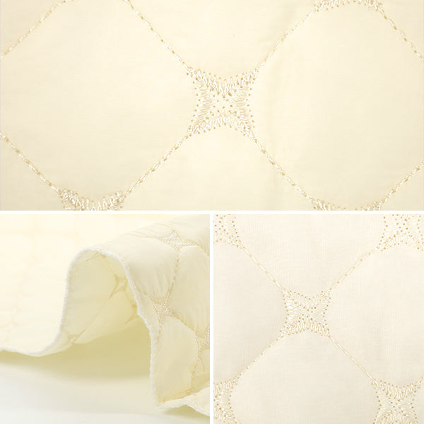 Stoff "Casual Kilt"Stoffstück Glitzernde ca. 65 x 80 cm weißer CQ-CA-6WHWWH"