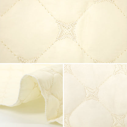 Stoff "Casual Kilt"Stoffstück Glitzernde ca. 65 x 80 cm weißer CQ-CA-6WHWWH"