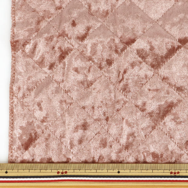 Fabric ``Velore quiltCut Cloth Approx. 65×50cm Pink CQ-VE-PK"