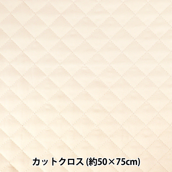 生地 『フィールコットキルト カットクロス ナチュラル 約50×75cm C-QPPL-NA』 【ユザワヤオリジナル】