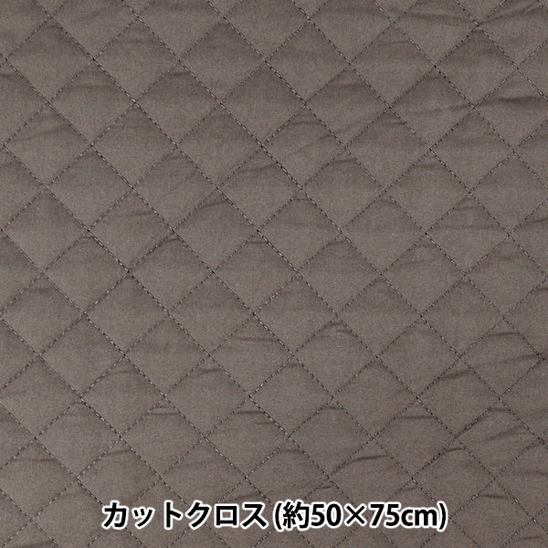 生地 『フィールコットキルト カットクロス グレージュ 約50×75cm C-QPPL-GRGE』 【ユザワヤオリジナル】