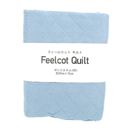 织物 ``感觉婴儿床被子 剪布 蓝色约。 50×75厘米C-QPPL-BL" 【Yuzawaya原]