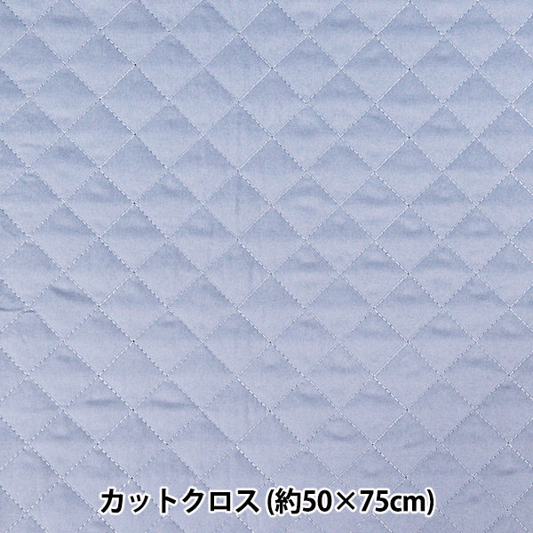 生地 『フィールコットキルト カットクロス ミルクブルー 約50×75cm C-QPPL-MBL』 【ユザワヤオリジナル】