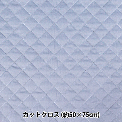 生地 『フィールコットキルト カットクロス ミルクブルー 約50×75cm C-QPPL-MBL』 【ユザワヤオリジナル】
