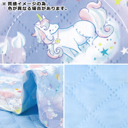 生地 『すごく水をはじく抗菌防臭超撥水ポリエステルキルト ユニコーンピンク CQHP-UN26-PK』