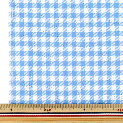 生地 『すごく水をはじく抗菌防臭超撥水リバーシブルキルト カットクロス 約128cm×80cm 無地サックス CQHP-PL-SA』