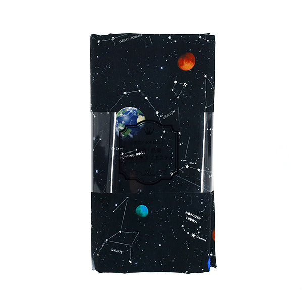 生地 『すごく水をはじく抗菌防臭超撥水ポリエステル カットクロス 約135cm×100cm スペース ブラック C-HP-SP-BK』