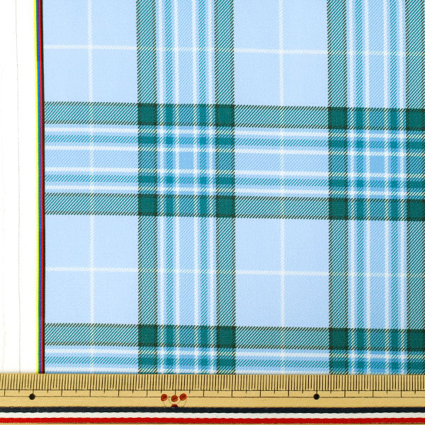 生地 『すごく水をはじく抗菌防臭超撥水ポリエステル カットクロス 約135cm×100cm チェック ブルー C-HP-CH-BL』