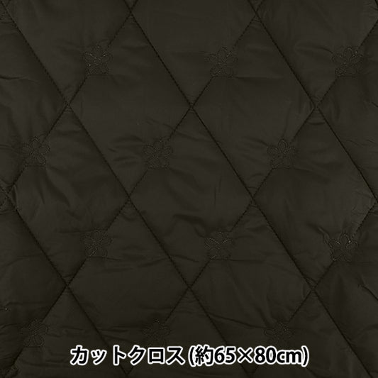 织物 "休闲被花小号 剪布 大约。 65×80cm黑色CQ-CA2-3BK”