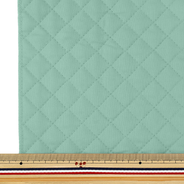 【数量5から】 生地 『コットン無地キルト グリーン Q-CPL25-GR』