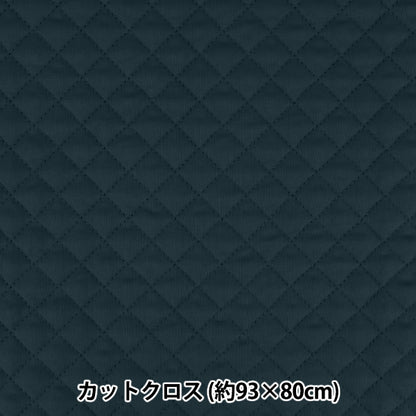 الأقمشة "لحاف قطن عادي قماش مقطوع حوالي 93 × 80 سم بحري CQ-CPL25-NV”