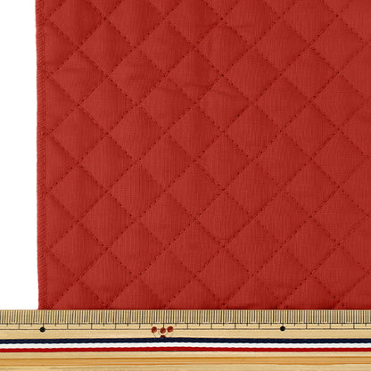 Stoff "Steppdecke aus Baumwolle Stoffstück Ca. 93×80cm Rot CQ-CPL25-RE“