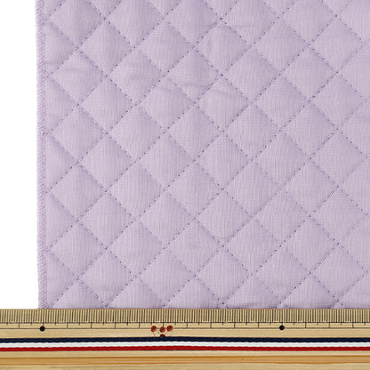 生地 『コットン無地キルト カットクロス 約93×80cm パープル CQ-CPL25-PP』