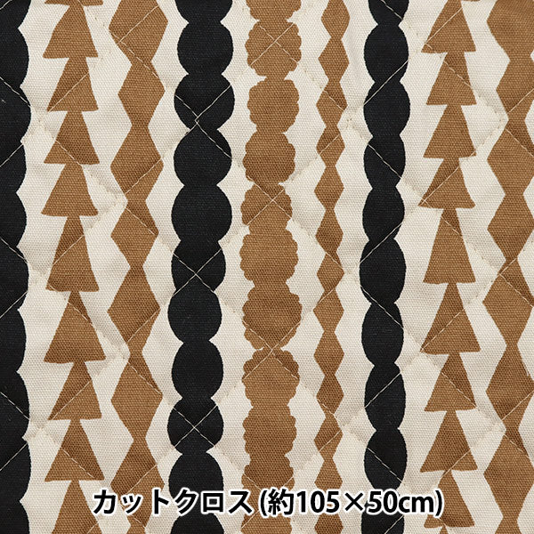 천・원단 "키피스 옥스이불 컷 천 약 105 x 50cm Salmiakki Beige CQKPO-19K" 【Yuzawaya오리지널】