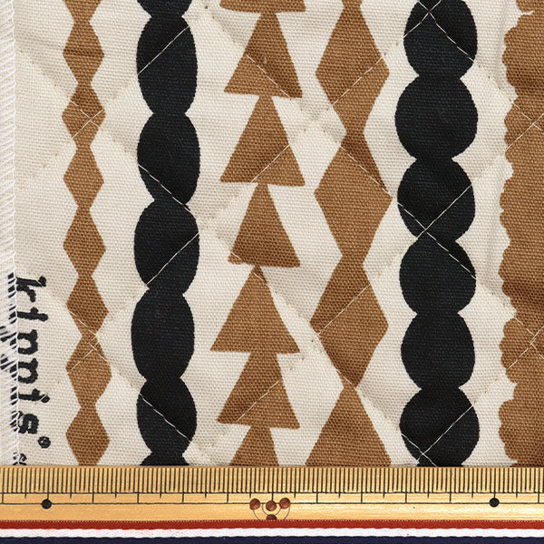 천・원단 "키피스 옥스이불 컷 천 약 105 x 50cm Salmiakki Beige CQKPO-19K" 【Yuzawaya오리지널】