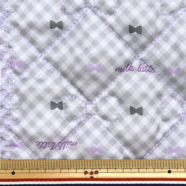 Tela "Colcha de diseño" cortada Tela Aprox. CintaDiamante morado mldq-04"