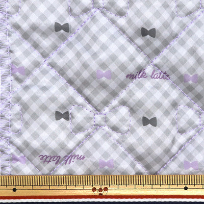 Tela "Colcha de diseño" cortada Tela Aprox. CintaDiamante morado mldq-04"