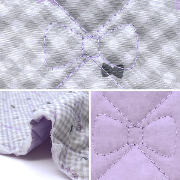 Tela "Colcha de diseño" cortada Tela Aprox. CintaDiamante morado mldq-04"