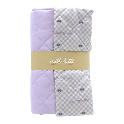 Tela "Colcha de diseño" cortada Tela Aprox. CintaDiamante morado mldq-04"