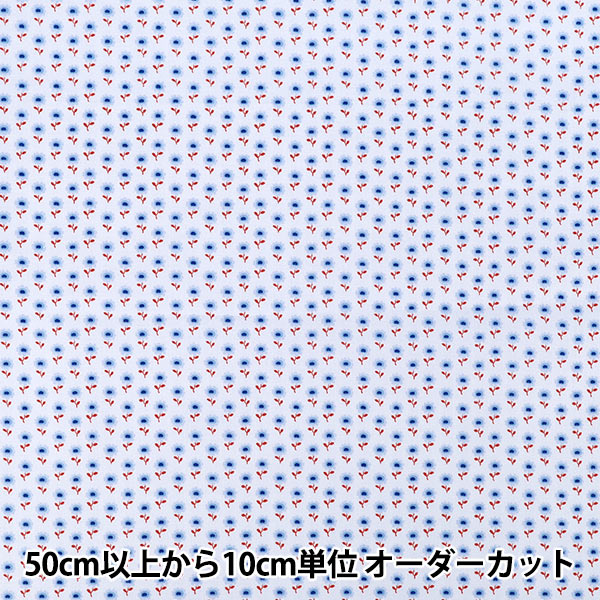 【数量5から】 生地 『シャーティング 小花柄 ピンク 839034-C』 YUWA 有輪商店