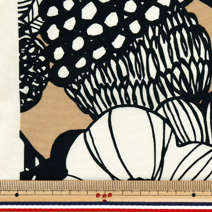 [Menge ab 5] Stoff "Suhakon Tuch Nylon Taslan" Künstliche Blumen Beige Up5947-e" COTTON KOBAYASHI