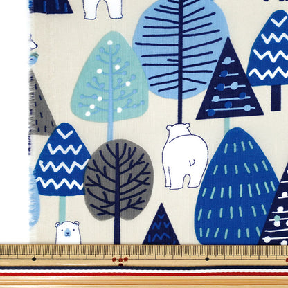 [Quantité à partir de 5] Tissu "nylonOxford Ivoire forestier SG-171-1A"