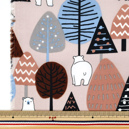 [Quantité à partir de 5] Tissu "nylonOxford Rose forêt SG-171-1B"