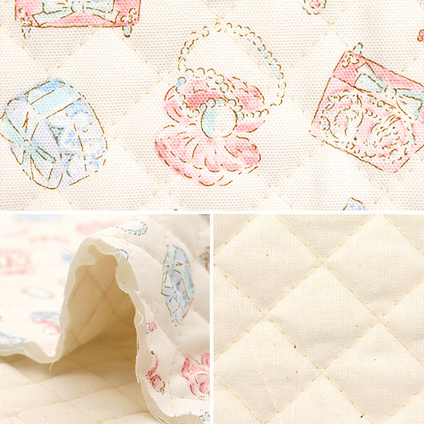 الأقمشة "قماش ملون"أكسفوردمربع المجوهرات مبطن قماش مقطوع تقريبا. 105 × 80 سم Qcocan-jew2na" KOKKA