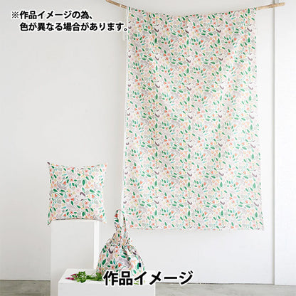 【数量5から】 生地 『365CAT.ART シーチング 猫たちのいる庭 EKX-1710-3A』 KOKKA コッカ