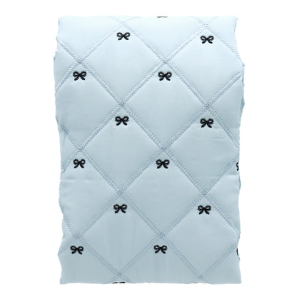 Fabric 『RibbonEmbroidery QuiltCut Cloth Approx. 63cm x 100cm Sax C-HS2283-3SA"