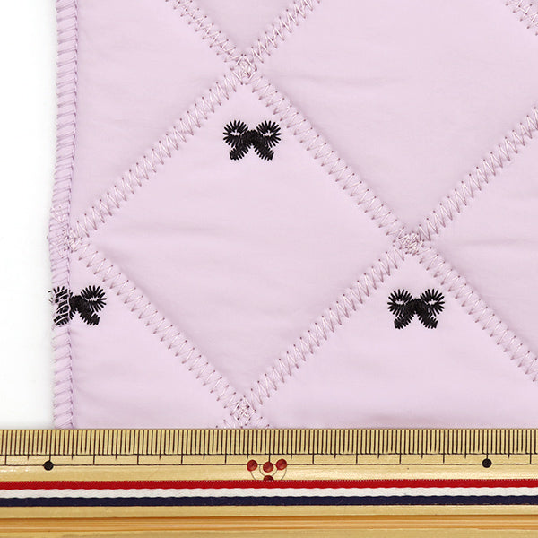 Tessuto 『NastroTrapunta da ricamoPanno tagliato Ca. 63 cm x 100 cm viola C-HS2283-4pp"