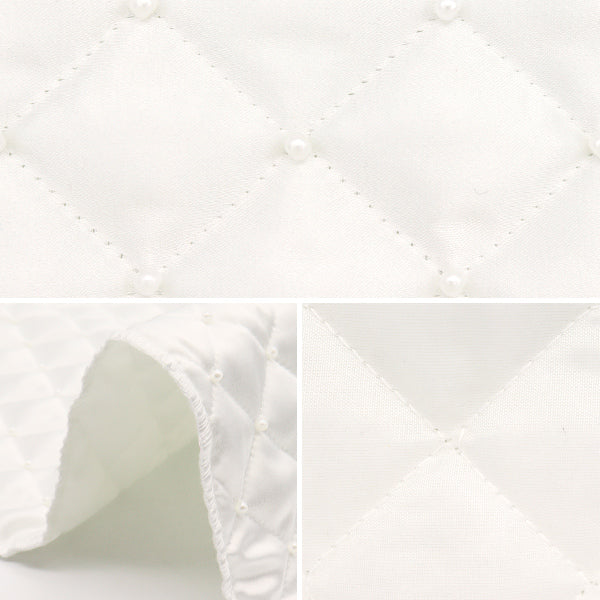 천・원단 『구슬이불컷 천 대략 65cm x 70cm 흰색 C-HS"