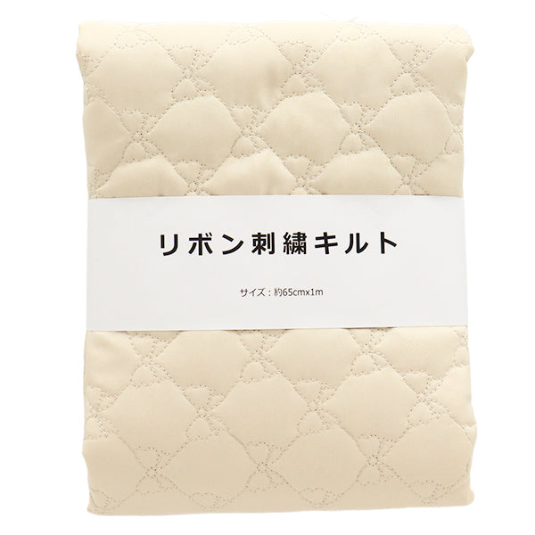 Fabric "Quilt"Cut Cloth RibbonPattern: Approx. 65cm x 100cm Natural C-HS2291-1NA"